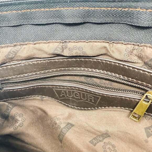 Augur Messenger Bag Canvas Shoulder Crossbody Commuter Urban Utility Minimalist - Picture 9 of 12